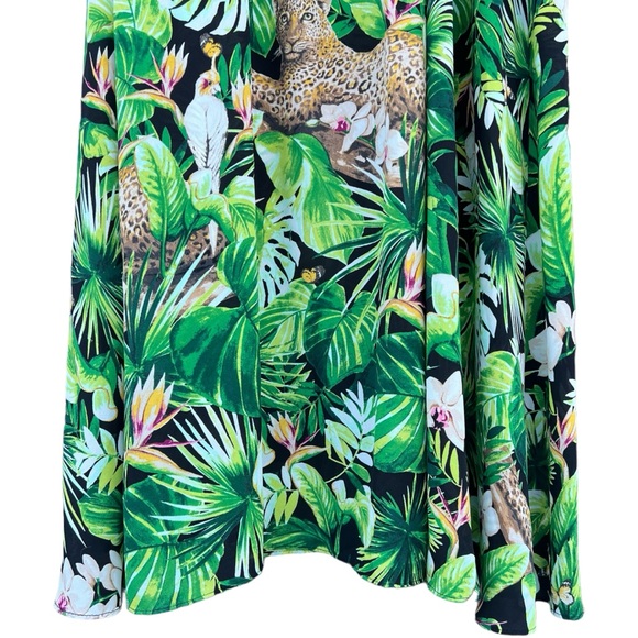 White House Black Market - Jungle Print Maxi Dress - Size 6 - Picture 4 of 14